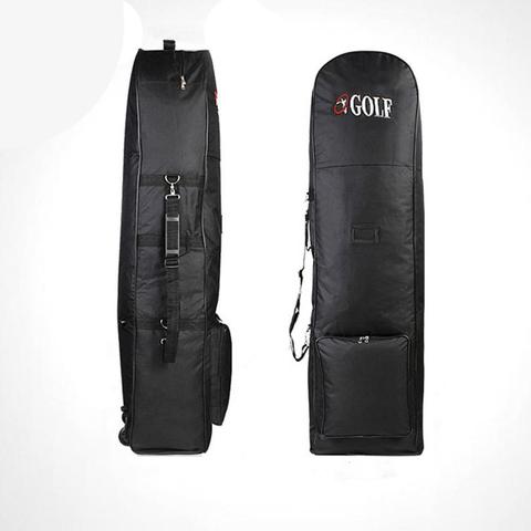 2022 Golf Bag Travel Aviation with Wheels Large Capacity Club Cover Foldable Lightweight Nylon Airplane Travelling Ball Bags New ► Photo 1/6