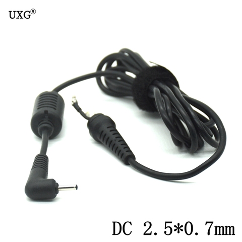 2.5x0.7 mm DC Power Adapter Tip Plug Socket Connector with Cord Original Cable for Asus Eeepc EXA1004EH X101CH 1001PXD 1015BM ► Photo 1/5