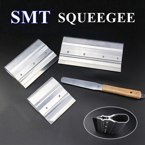 Wear-proof Silk Screen Printing Squeegee Blade With Wood Handle DIY  Silkscreen Printing Ink Rubber Scraper Board Tools