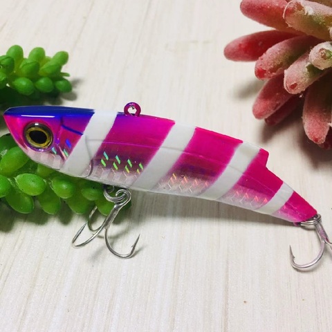 Lubit fast Sinking VIB ice Fishing Lures 90mm 26g Vibration Bait Artificial Rattlin Wobbler bassday range vib For Winter Fishing ► Photo 1/6
