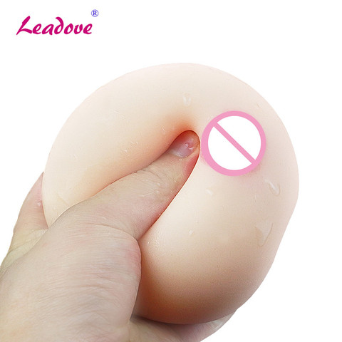 Sexy Toy Portable Soft Breast 3D Female Mold Rubber Massager True Breast Nipple Touch Male Masturbation Sex Toys For Men ► Photo 1/6