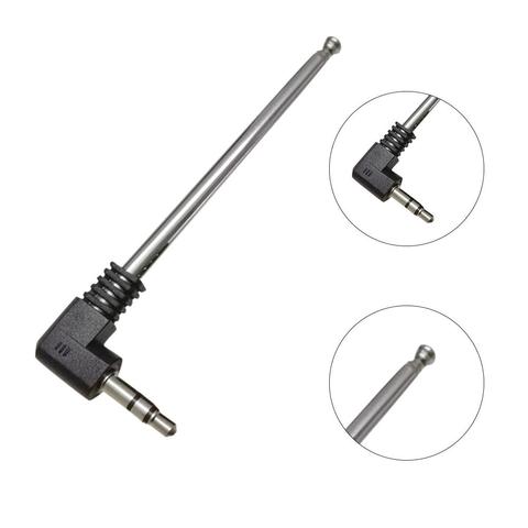 3.5mm FM Radio Receiver Antenna Retractable Aerial Stainless Steel Multi-Purpose Interface FM Radio For Car Mobile Phone ► Photo 1/6