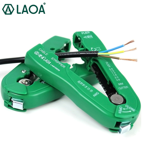 LAOA Multi-functional Wire Stripper Portable Handheld Stripping Pliers Brand Mini Wire Stripper wire nippers ► Photo 1/6