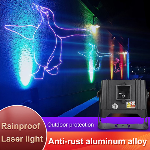 RGB Animation Laser Light RGB Laser Light  Stage Light Laser Projector DJ Disco Beam Laser for Party Show Christmas ► Photo 1/6