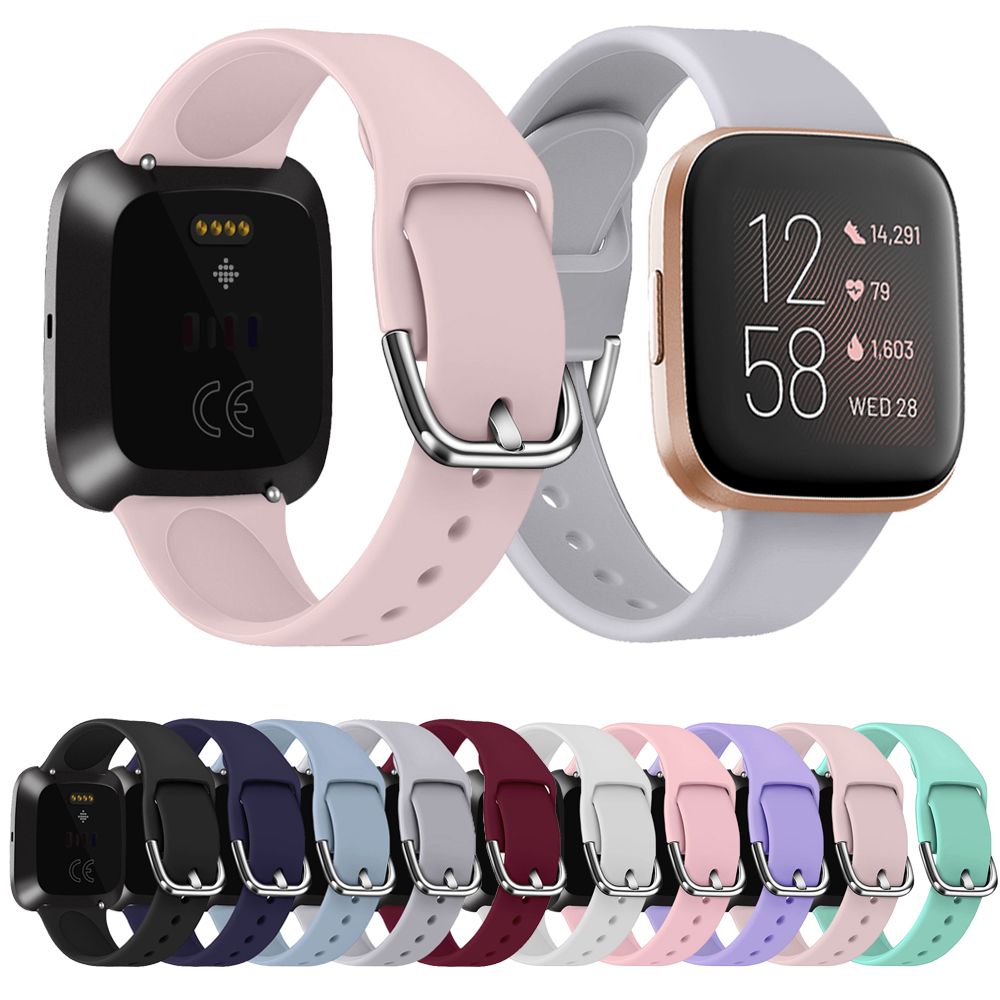Replacement Wristband Silicone Bracelet Wrist Strap Smart Band For Fitbit Versa 