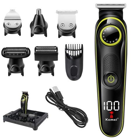 All-in-one professional hair trimmer for men Facial body shaver electric hair clipper beard trimmer hair cutter machine grooming ► Photo 1/6