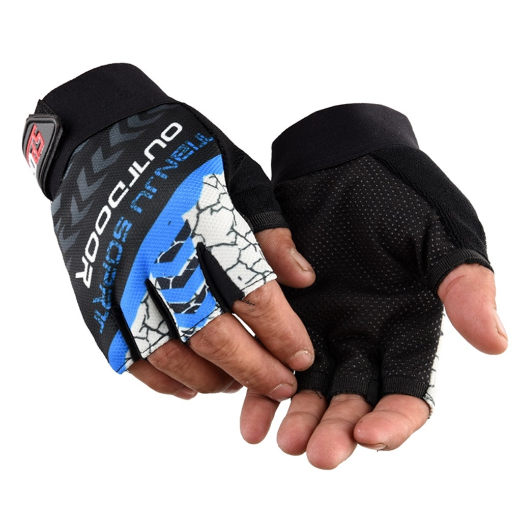Men Outdoor Sports Riding Gloves tight Non-slip Shock Absorption Wear Mitten