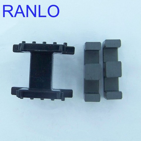 EF20/10/6 EE20/10/6 horizontal transformer bobbin PC40 magnet ferrite core  ► Photo 1/4