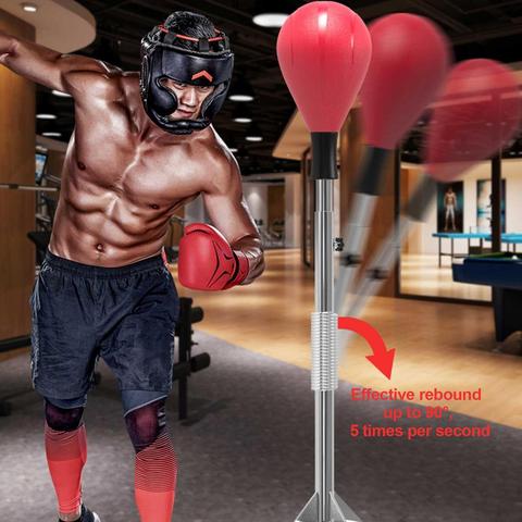 Reflex Bag Adjustable Height Free Standing Boxing Speed Punching Bag Adult Children Sandbags Household Tumbler ► Photo 1/6