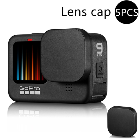 Soft Silicone Lens Cap for Gopro Hero 9 Black Anti-drop Dust Resistance Lens Cover Protector for Gopro Hero 9 Black Camera ► Photo 1/6