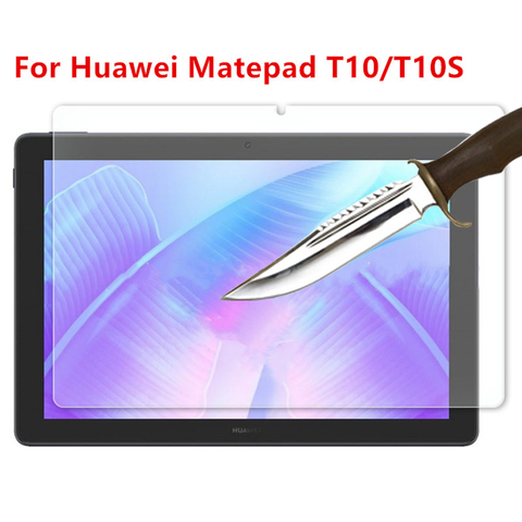 Tempered Glass For Huawei MatePad T10 T10S 10.1'' 2022 AGS3-L09/AGS3-W03 AGR-L09/AGR-W03 Tablet Glass Screen Protector Film ► Photo 1/6