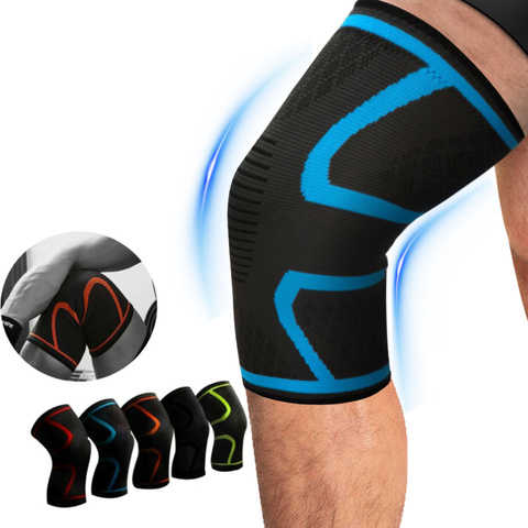 1Pcs Sports Running Cycling Gym Knee Pad Support Braces Elastic Nylon Compression Knee Protector Sleeve For Volleyball Basketbal ► Photo 1/6