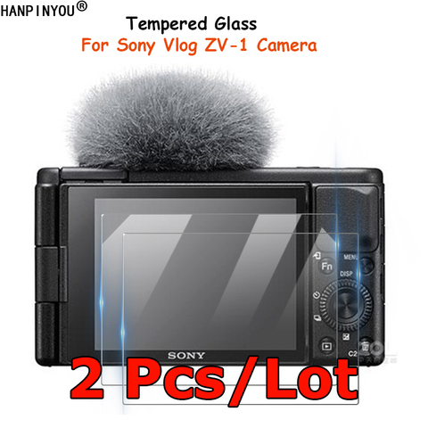 2 Pcs/Lot For Sony Vlog ZV1 ZV-1 ZV 1 Tempered Glass Camera Screen Protector Protective Film Guard ► Photo 1/6
