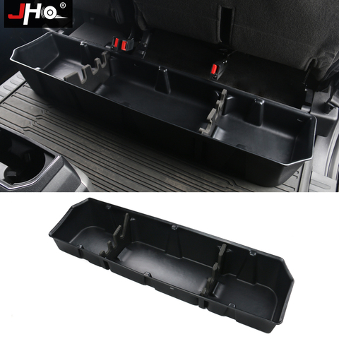 JHO 4-Door Pickup Storage Organizer Accessories Rear Row Underseat Storage Box For 2017-2022 Ford F150 Raptor 2022 ► Photo 1/6