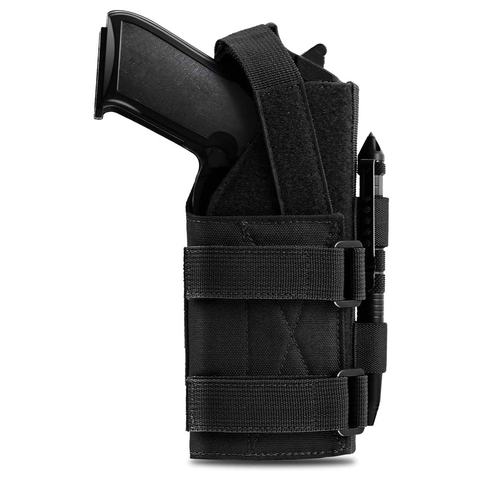 1000D Tactical Gun Holster Right-Hand Molle Modular Belt Pistol Pouch  for Glock Rifle Holster with Removable Hoop and Loop ► Photo 1/6