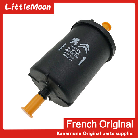 Original brand new fuel filter 1567C6 for Peugeot 106 1007 206 207 307 308 408 508 3008 5008 Citroen C1 C2 C3 C4 C5 DS3 DS4 DS5 ► Photo 1/5