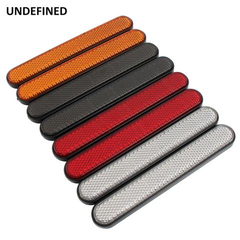 Motorcycle Front Fork Reflector Sticker Lower Legs Slider Safety Warning For Harley Dyna Softail Sportster 883 1200 Fatboy ► Photo 1/6