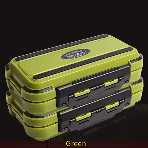 WolFAce 20CM Fishing Tackle Box 28 Grids Compartments 4Color Fish Lure Line Hook Fishing Tackle Fishing Accessories Box ► Photo 1/6