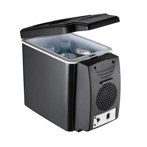 6 Liter Car Mini Refrigerator Lightweight Dual-Use Insulated Cooler Box Container Nevera Compresor 12 V In Refrigerators ► Photo 1/6