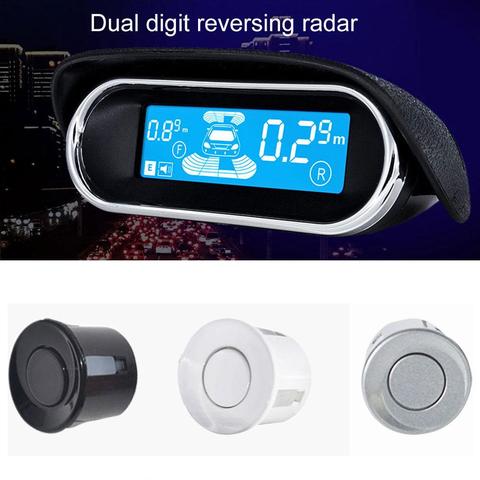 DC12V 2/4/6/8 Parking Sensors Car Auto Reversing LCD Display Back Side Monitor Universal Car Accessories ► Photo 1/6