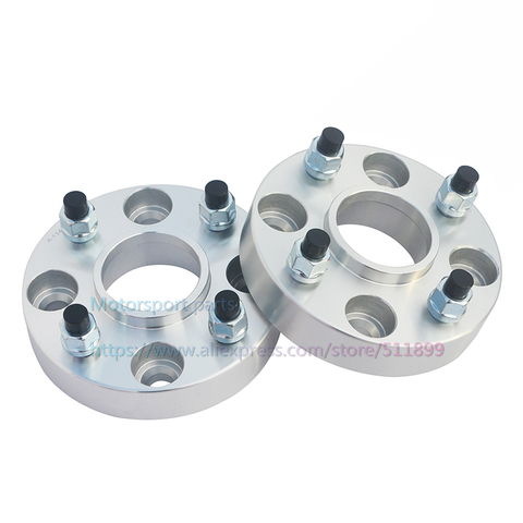 2pcs 20mm Tire Widened Flange PCD 4x108 Center Bore 65.1mm Car Wheel Spacer For Peugeot ► Photo 1/4