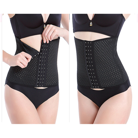 Women Fat Burning Shapewear Belly Control Elastic Spandex Corset Waist Training Body Shaper Cloth ► Photo 1/6