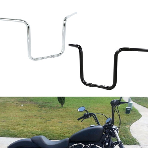 Motorcycle 10 12 14 18 20 Rise 1-1/4'' Ape Hanger Handlebar