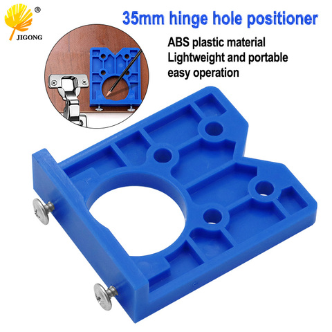 DIY Locator Accurate Woodworking Mounting Hinge Drilling Jig Guide Door Hole Opener Concealed Cabinet Accessories Tool ► Photo 1/6