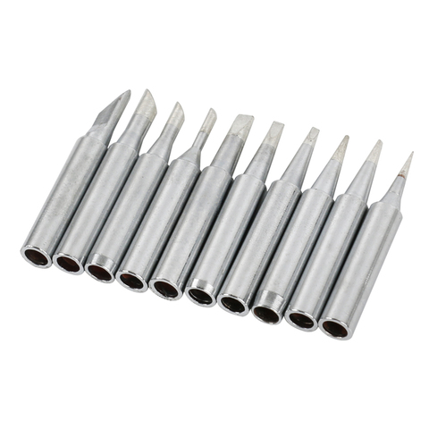 10pcs /lot Solder Iron Tip  Lead-free 900M-T Free shipping For Quick Lukey  Atten Soldering Rework Station ► Photo 1/4