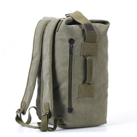 2022 New Large Capacity Rucksack Man Travel Bag Mountaineering Backpack Male Luggage Canvas Bucket Shoulder Bags Men Backpacks ► Photo 1/6