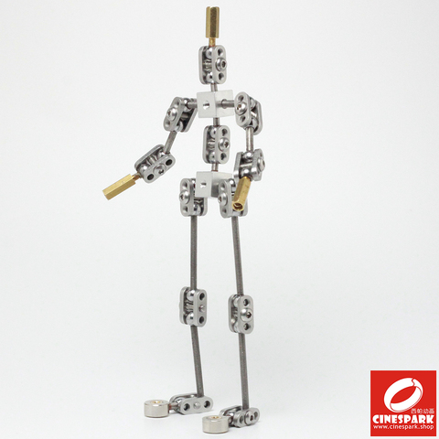 woman type Not-Ready-Made stainless steel DIY stop motion character puppet armature kit ► Photo 1/6