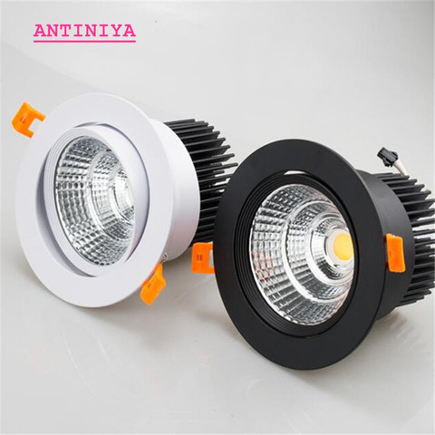 Dimmable AC110V-220V 5W7W9W12W15W18W20W Ceiling downlight Epistar LED Recessed Ceiling lamp Spot light  For home illumination ► Photo 1/6