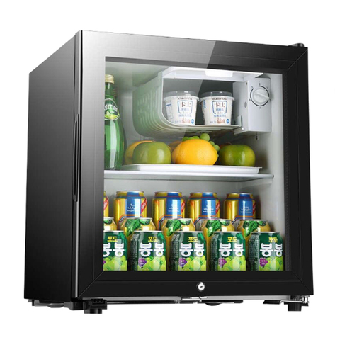 New 65L Mini single door refrigerator super capacity ice bar refrigeration micro freezing Office Hotel household exquisite 220V ► Photo 1/6