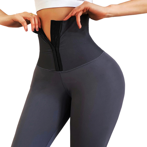 Twinso High Waist Trainer Sports Leggings for Women Push Up Butt Lifter Shapewear Slimming Tummy Control Panties Slimming Pants ► Photo 1/6