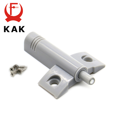 KAK High Quality 10Set/Lot Gray White Kitchen Cabinet Door Stop Drawer Soft Quiet Close Closer Damper Buffers With Screws ► Photo 1/6