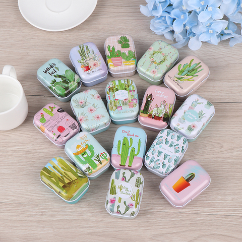 Mini Tin Box Sealed Jar Packing Boxes Jewelry, Candy Box Small Storage Boxes Cans Coin Earrings, Headphones Christmas Gift Box ► Photo 1/6