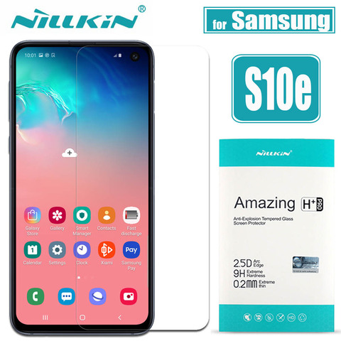 for Samsaung Galaxy S10E Tempered Glass Screen Protector Nillkin 9H Hard Clear Safety Protective Glass for Samsaung S10E Nilkin ► Photo 1/6