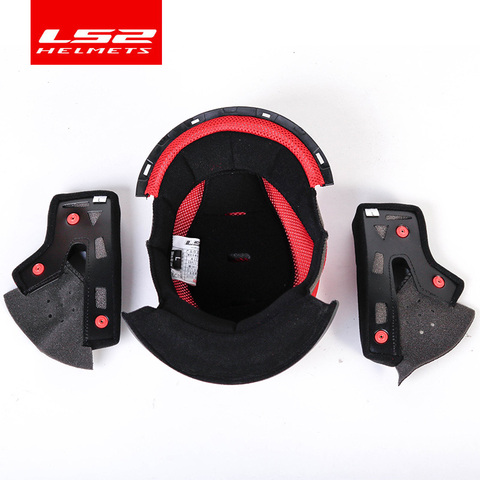 LS2 rapid motorcycle helmet inner pad fully removable & washable lining for LS2 FF353 helmet ► Photo 1/4