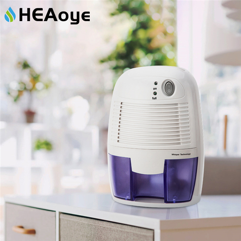 Semiconductor Dehumidifier Mini Portable Home Air Dryer Desiccant Moisture Absorber Low Noise Cabinet Dehumidifier ► Photo 1/6