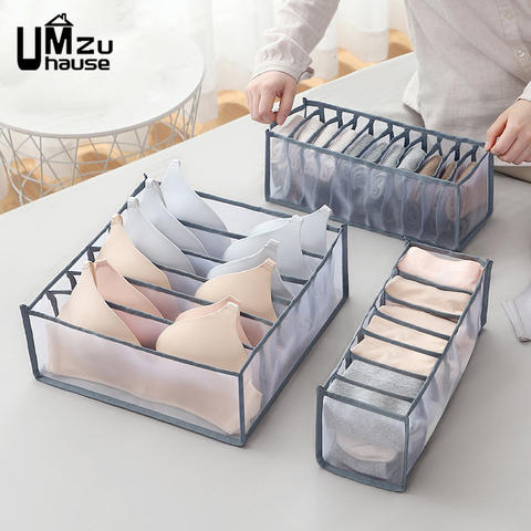 Underwear Bra Socks Panties Storage Boxes Cabinet Organizers Wardrobe Home Room Organization Drawer Divider Dormitory Save Space ► Photo 1/6