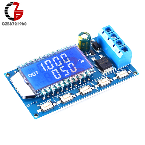 High Power PWM Solenoid Valve Counter Frequency Duty Cycle Adjustable Delay Dimmer Light DC Motor Speed Controller ► Photo 1/6