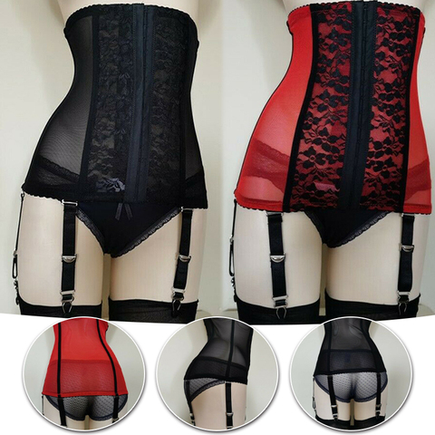 Lady High-waist Sexy Garter Belt Women Suspender Belt Exotic Lingerie Garters For Stockings Pantyhose ► Photo 1/6
