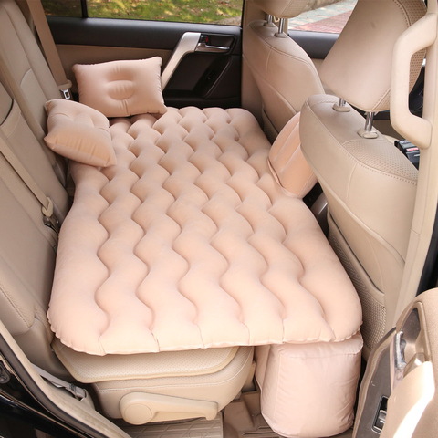 Car Air Mattress Travel Bed Moisture-proof Inflatable Mattress Air Bed Car Back Seat Sofa for Car Interior Without Air Pump ► Photo 1/6