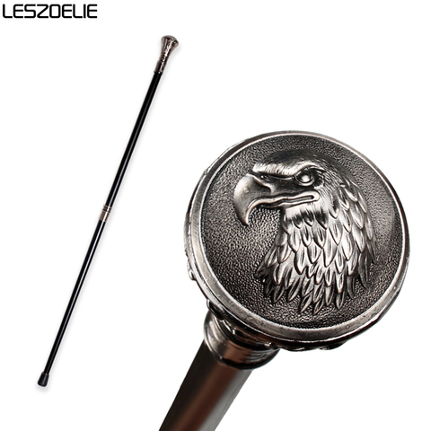 Eagle-Head Luxury Walking Stick Cane For Man Fashion Decorative Walking Stick Wolf-Head Elegant Hand Canes Vintage Knob Stick ► Photo 1/6