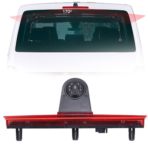 HD CCD Car Brake Light Rear view camera parking for VW Volkswagen T5 Bus Transporter van 3 bremslicht braje light 2003-2014 ► Photo 1/6