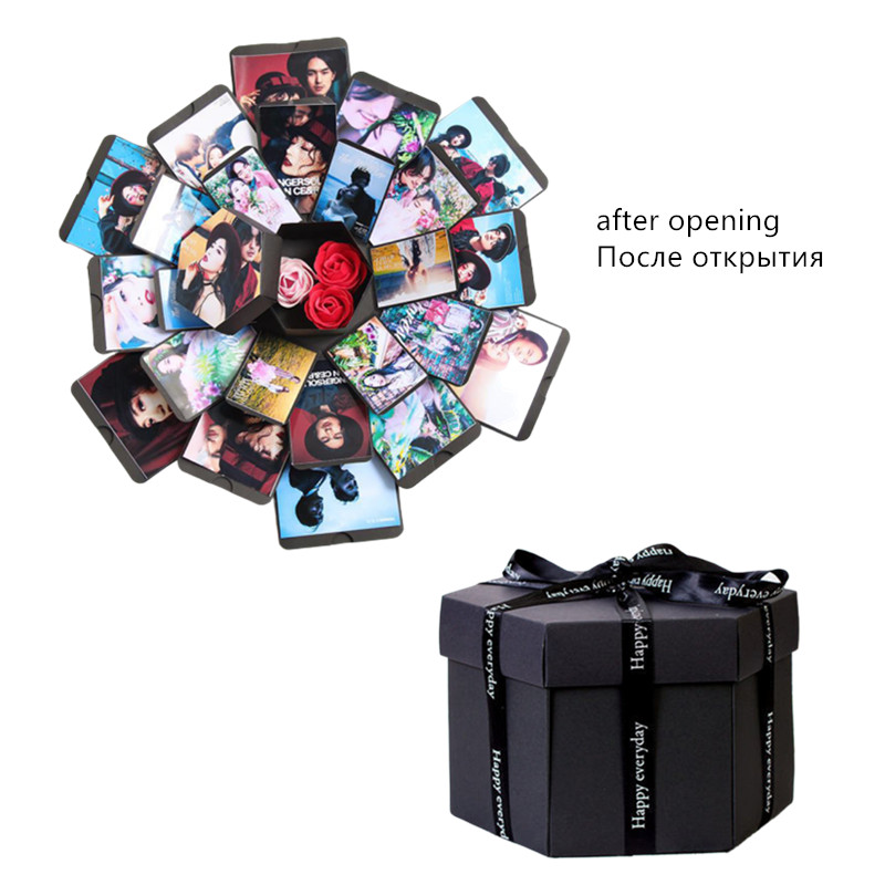 Dropship Surprise Explosion Box DIY Handmade Scrapbook Photo Album