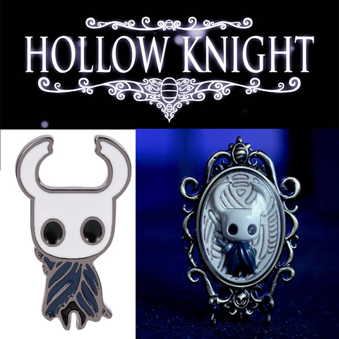 Cartoon Game Hollow Knight Enamel Pin Badge On Backpack Cute Pins Clothes Broche For Women Girl Schoolbag Cosplay Metal Jewelry ► Photo 1/6