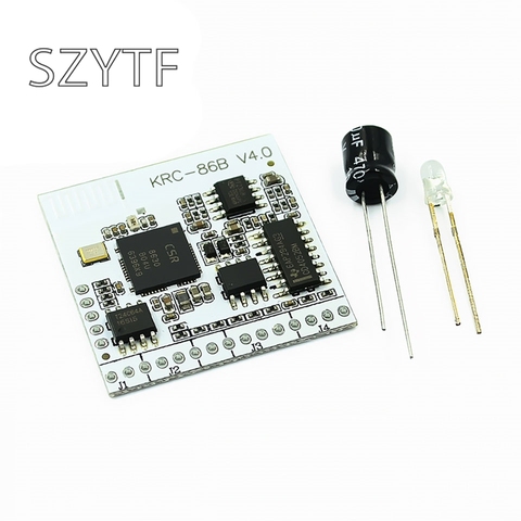 Bluetooth 4.0 High Quality Stereo Wireless Audio Signal Receiver Module Dual Channel Speaker Module KRC-86B ► Photo 1/4