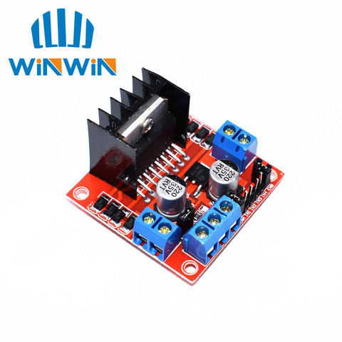 1pcs/lot L298N motor driver board module L298 stepper motor smart car robot ► Photo 1/1