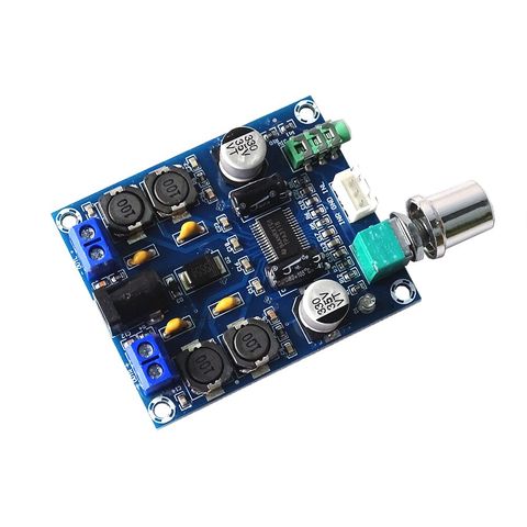 TPA3118D2 Stereo Power Amplifier Module DC 12V 24V 28V Dual Channel 45W*2 Digital HD Edition Audio Power Amplifier Board ► Photo 1/2